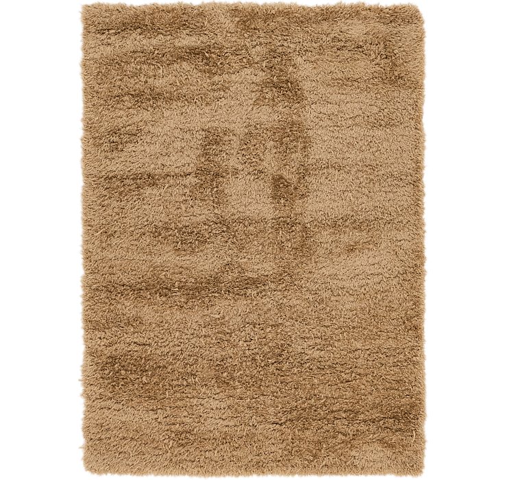 5' 4 x 7' 5 Luxe Solid Shag Rug