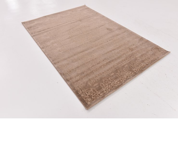 5' 3 x 7' 3 Carved Aubusson Rug