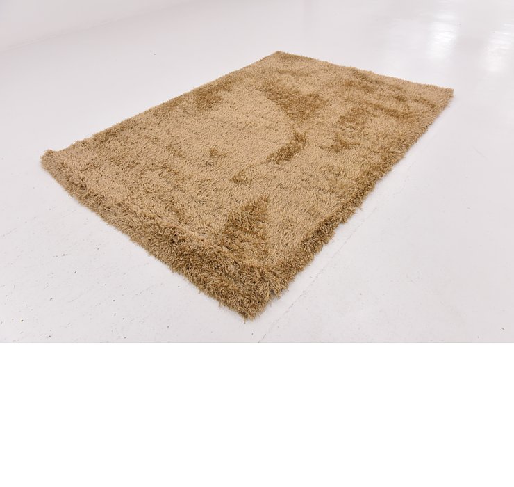 5' 4 x 7' 5 Luxe Solid Shag Rug