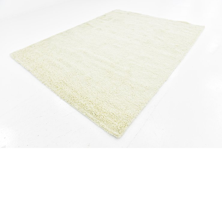 8' x 10' Solid Shag Rug
