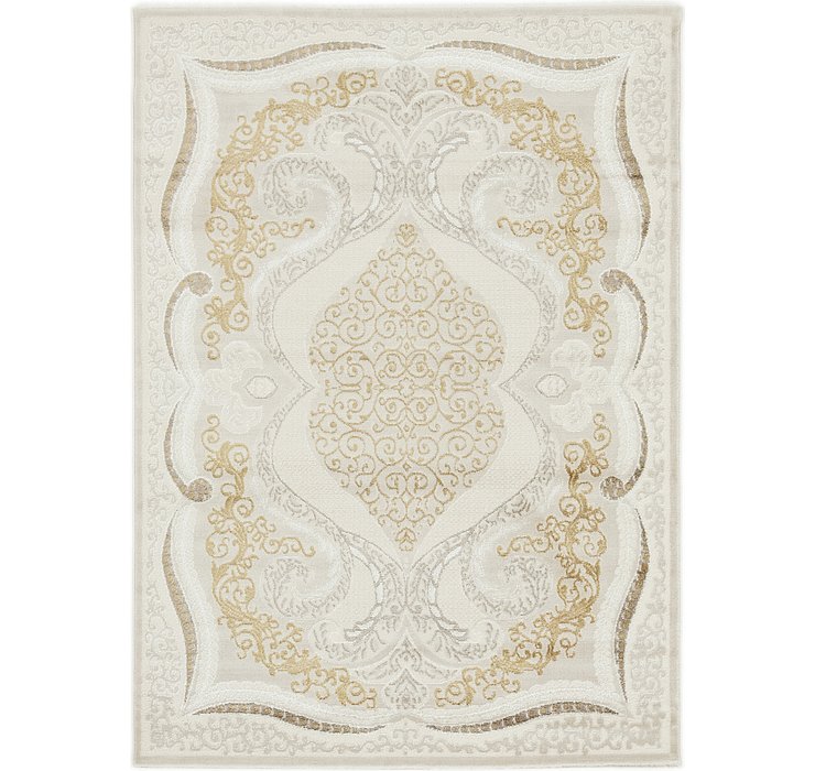 5' 3 x 7' 3 Classic Aubusson Rug
