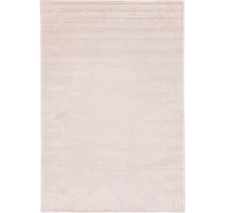 5' x 7' 3 Carved Aubusson Rug