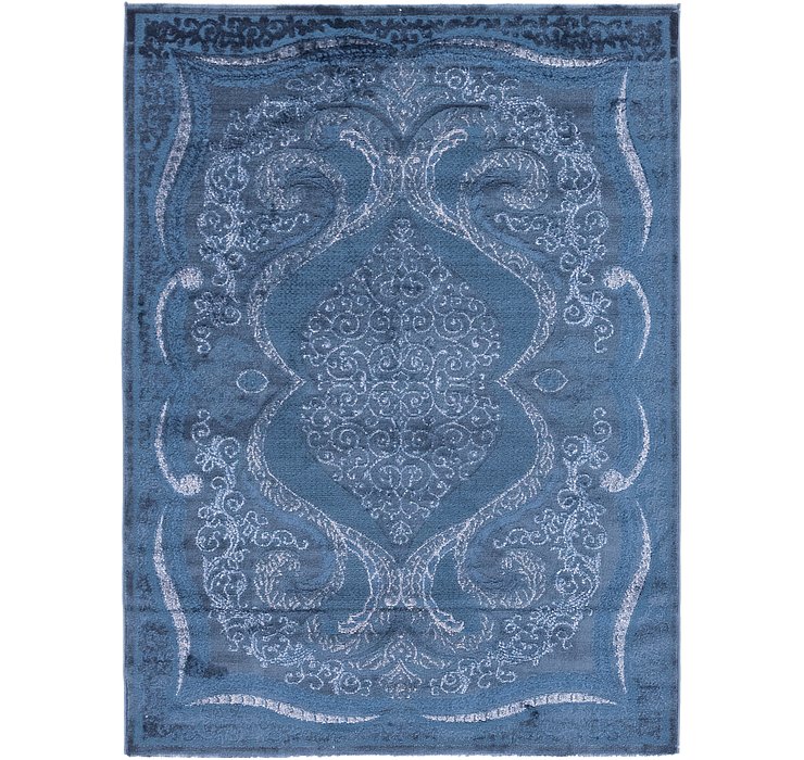 5' 2 x 7' 2 Carved Aubusson Rug