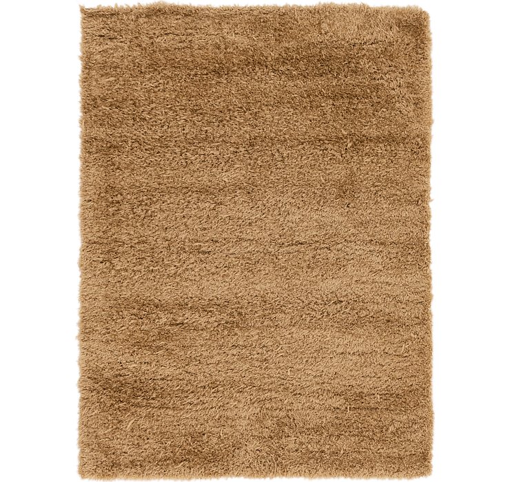 5' 4 x 7' 4 Luxe Solid Shag Rug
