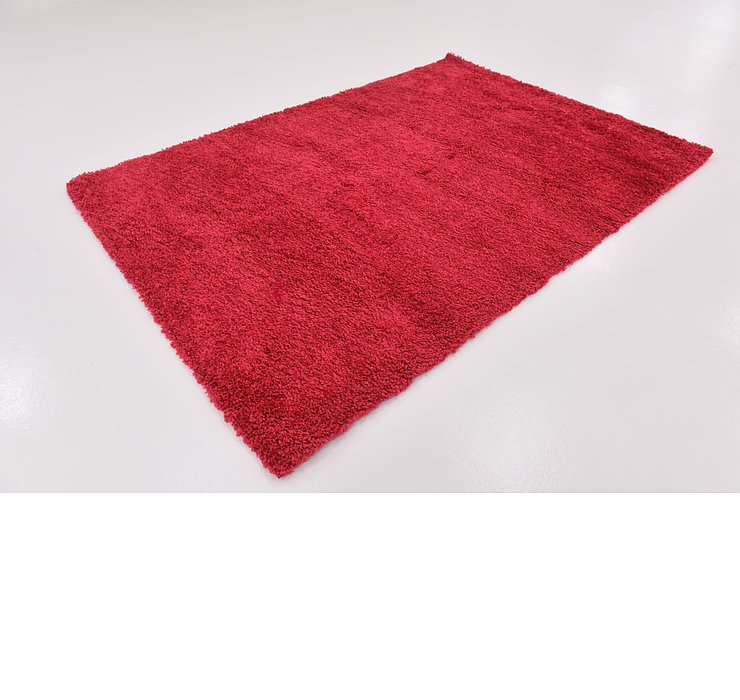 5' 4 x 7' 7 Solid Shag Rug