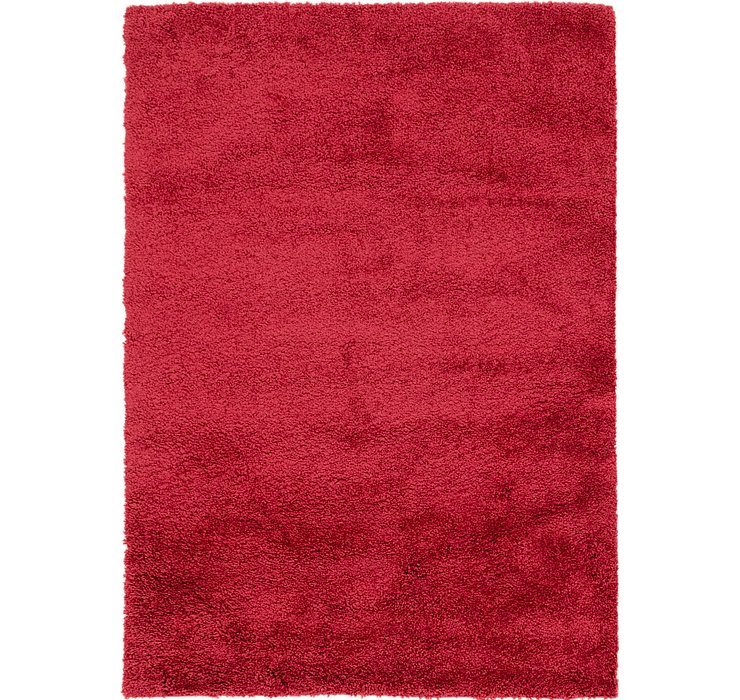 5' 4 x 7' 7 Solid Shag Rug
