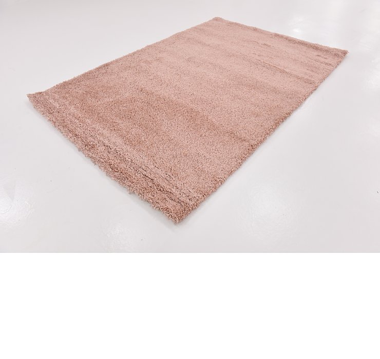 5' 2 x 7' 8 Solid Shag Rug