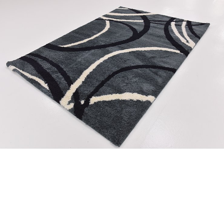 5' 3 x 7' 5 Multi-Tone Shag Rug