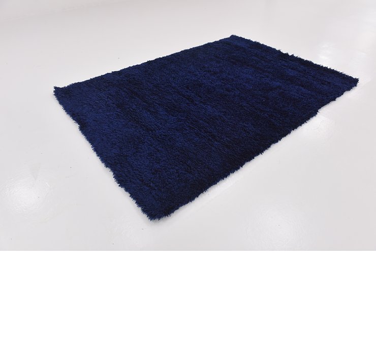 5' 4 x 7' 6 Luxe Solid Shag Rug