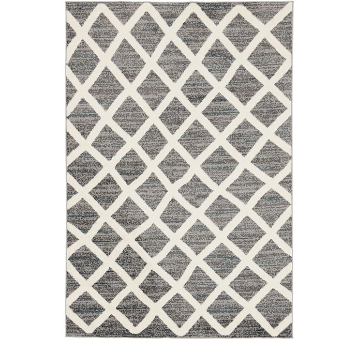 5' x 7' 6 Trellis Rug
