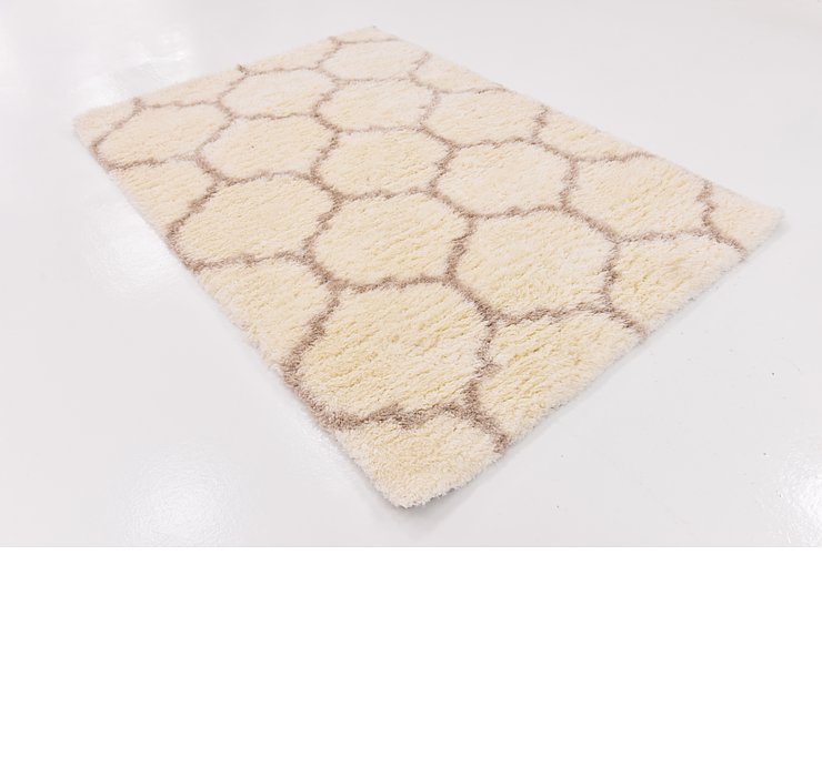 5' 4 x 7' 7 Luxe Trellis Shag Rug