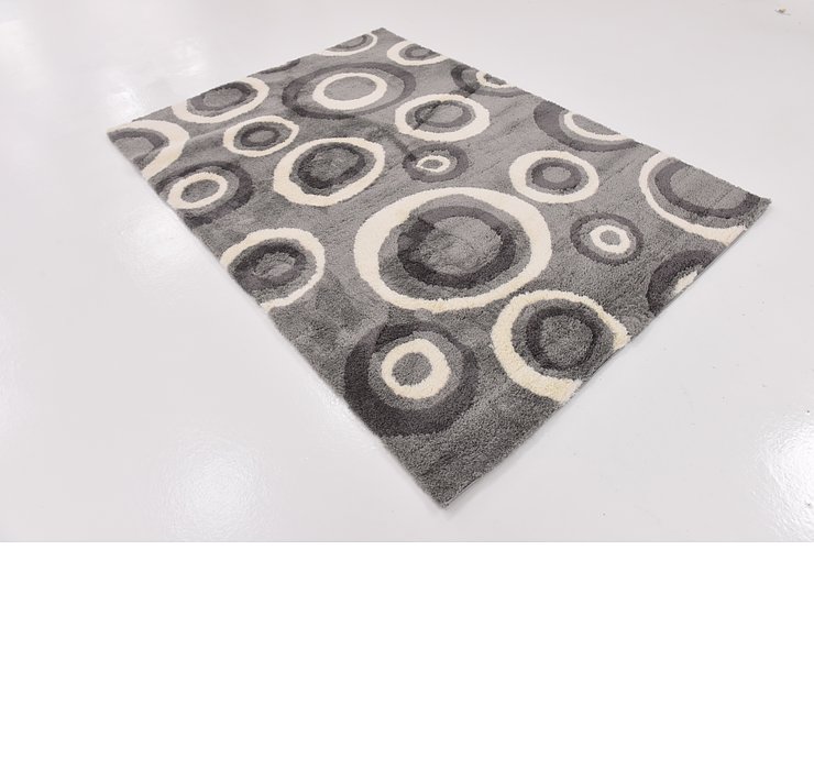 5' 4 x 7' 5 Multi-Tone Shag Rug
