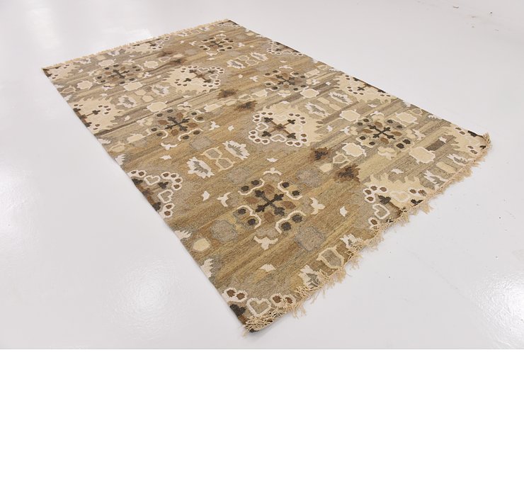 6' x 8' 10 Kilim Dhurrie Rug