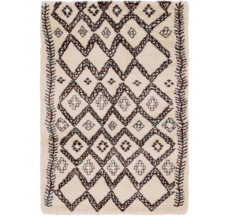 5' 3 x 7' 9 Marrakesh Shag Rug