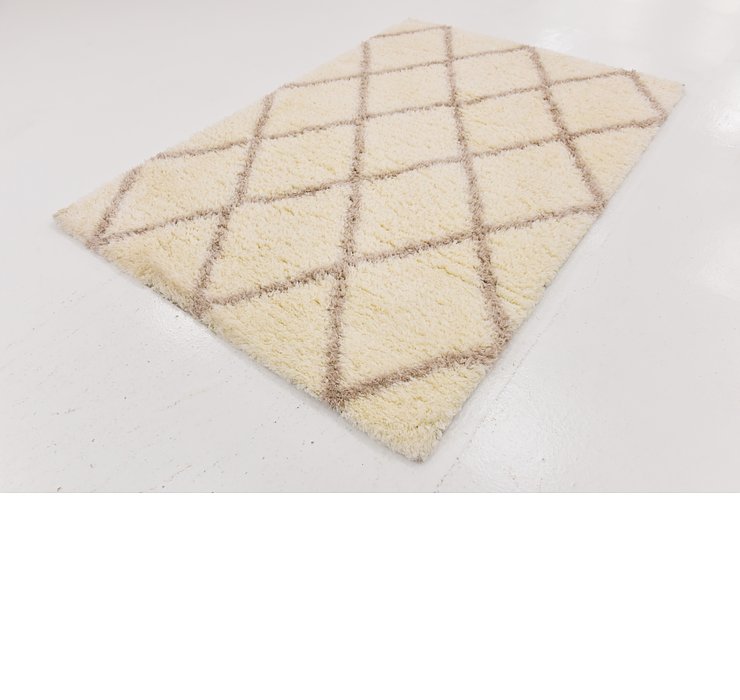 160cm x 235cm Luxe Trellis Shag Rug