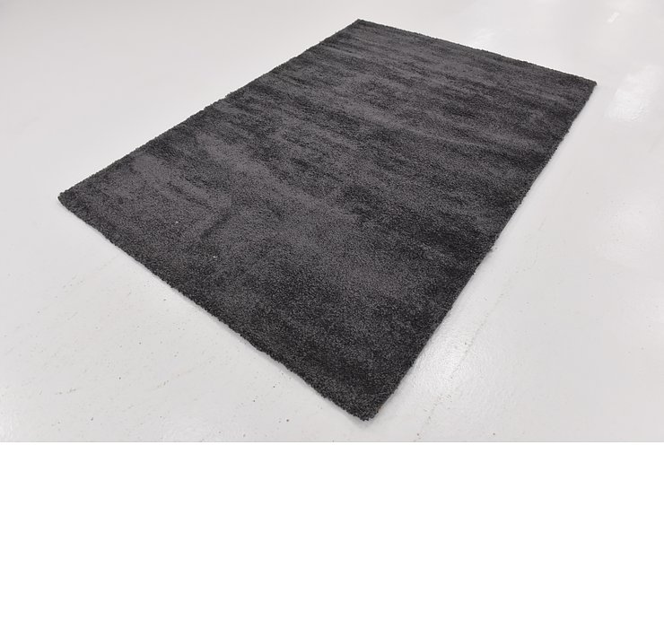 5' 4 x 7' 7 Solid Shag Rug
