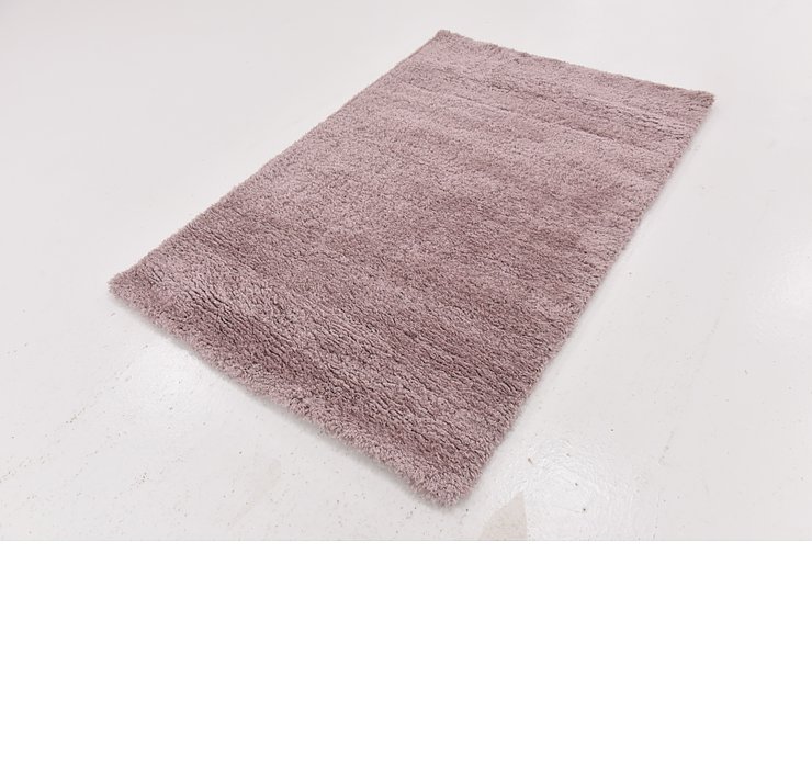 4' x 6' Luxe Solid Shag Rug