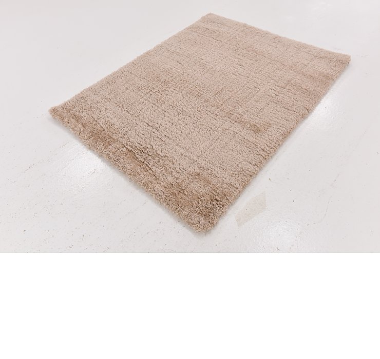 4' x 5' 3 Luxe Solid Shag Rug