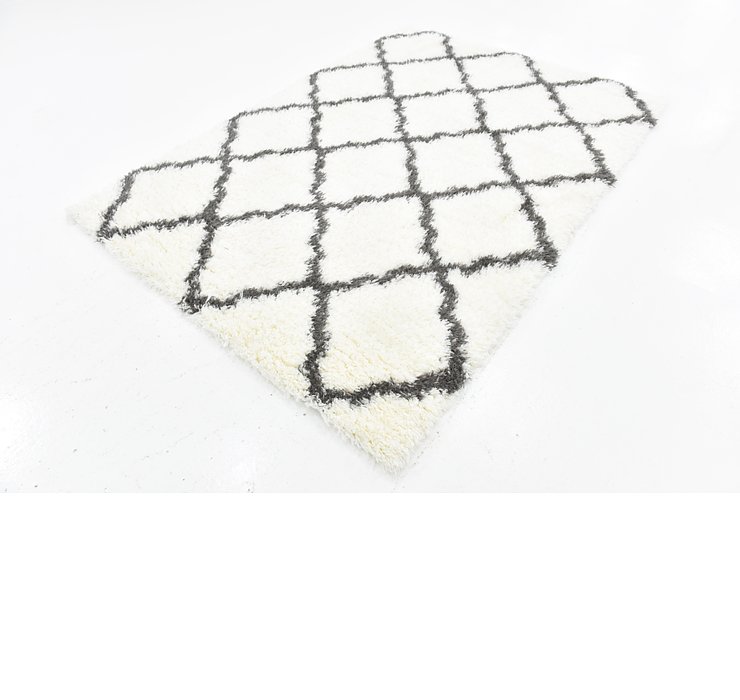 5' 5 x 7' 7 Luxe Trellis Shag Rug