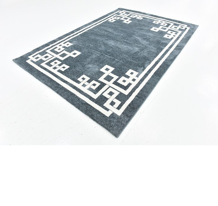 6' x 9' Greek Key Rug