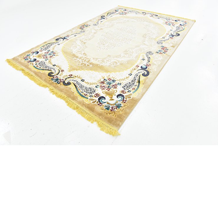 6' 7 x 10' Tabriz Design Rug