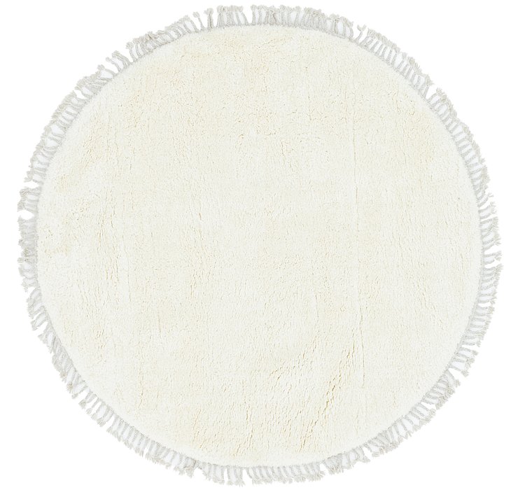 198cm x 200cm Lagom Shag Round Rug