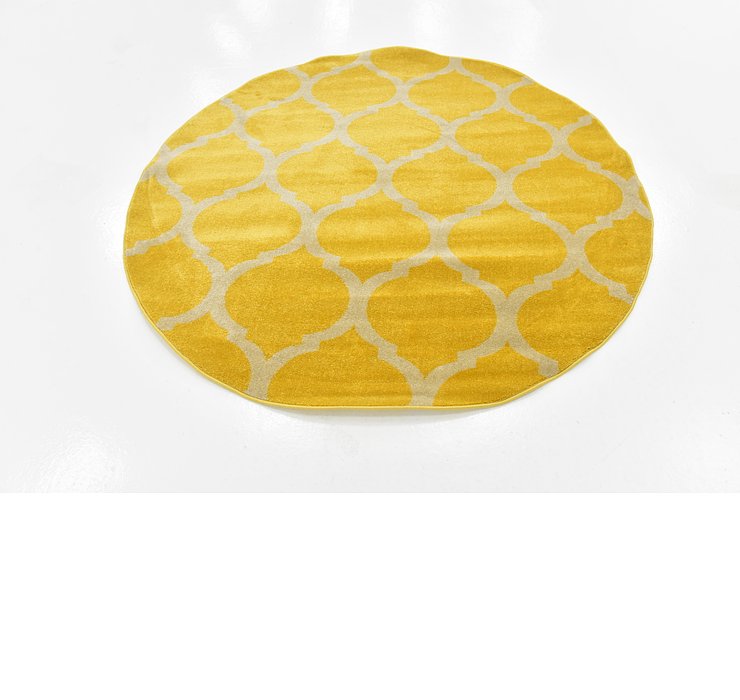 6' x 6' Trellis Round Rug