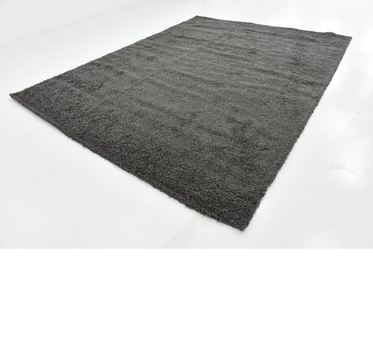 10' x 13' Solid Shag Rug
