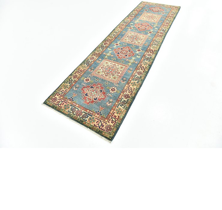 2' 9 x 10' Kazak Runner Rug