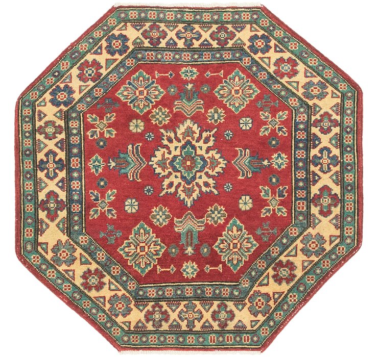 102cm x 102cm Kazak Octagon Rug