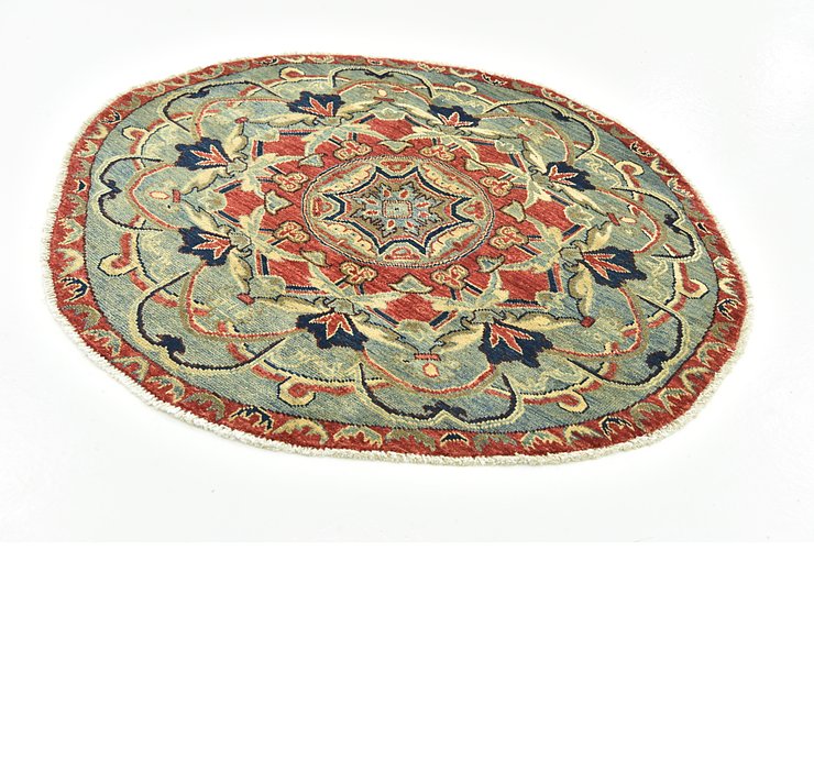 117cm x 117cm Kazak Round Rug