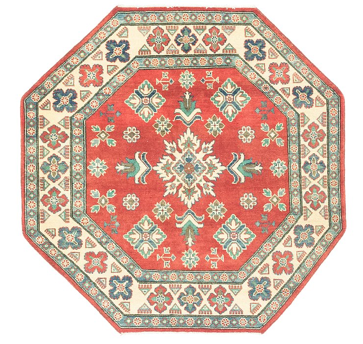 147cm x 147cm Kazak Octagon Rug