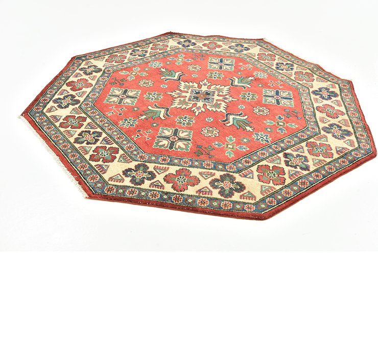 5' x 5' Kazak Octagon Rug