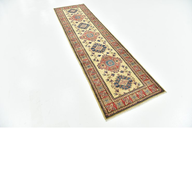 2' 9 x 10' Kazak Runner Rug