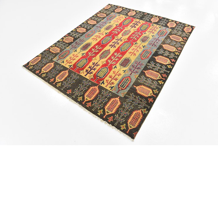 5' 2 x 6' 5 Kazak Rug