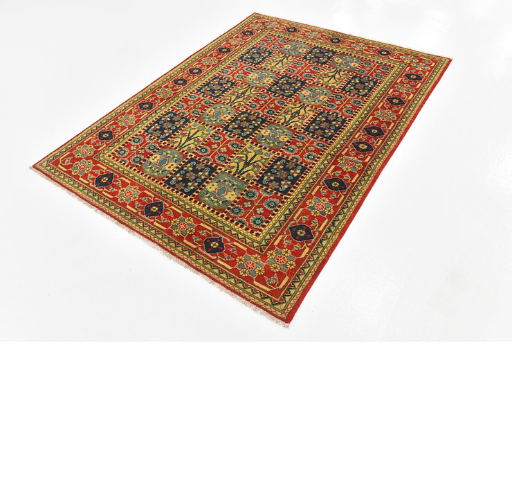 5' x 6' 7 Kazak Rug
