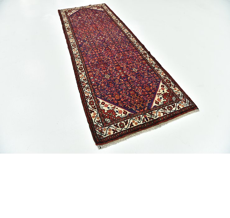 3' 6 x 9' 10 Hossainabad Persian Run...