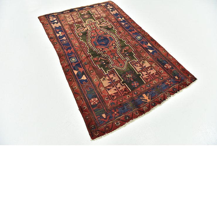 4' 4 x 6' 9 Hamedan Persian Rug