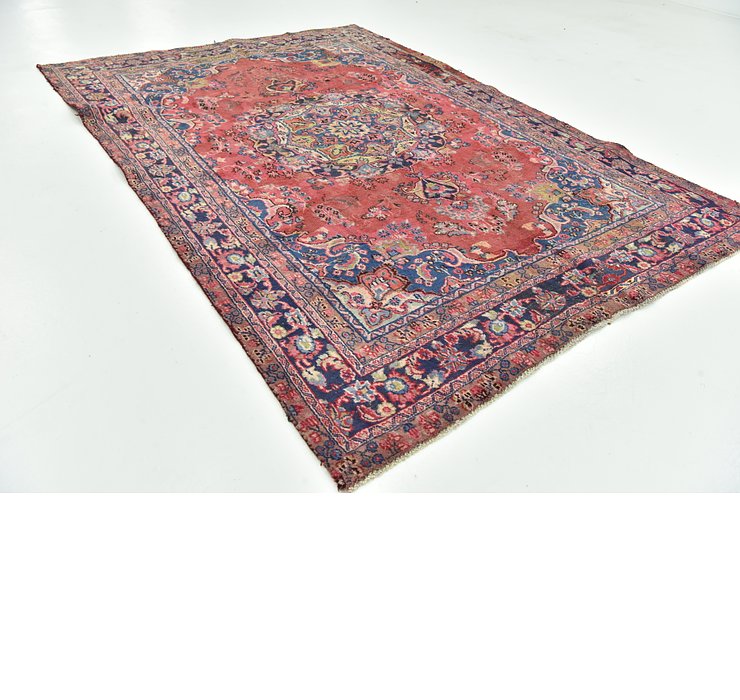 6' 2 x 9' Mashad Persian Rug