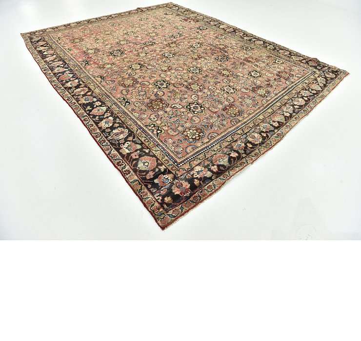 9' x 11' 2 Mahal Persian Rug