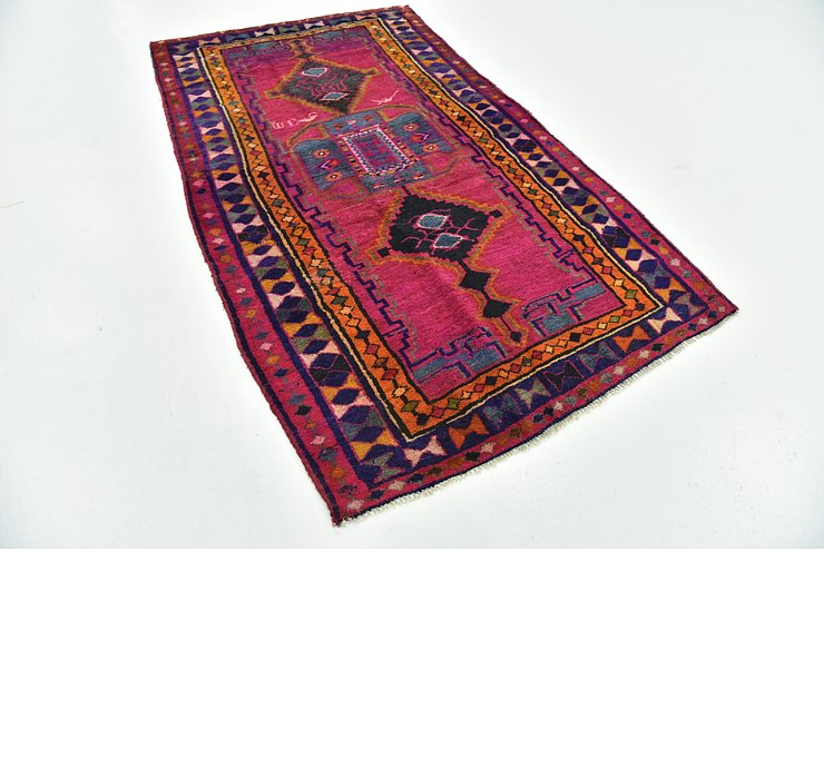 4' 5 x 7' 10 Shiraz-Lori Persian Run...