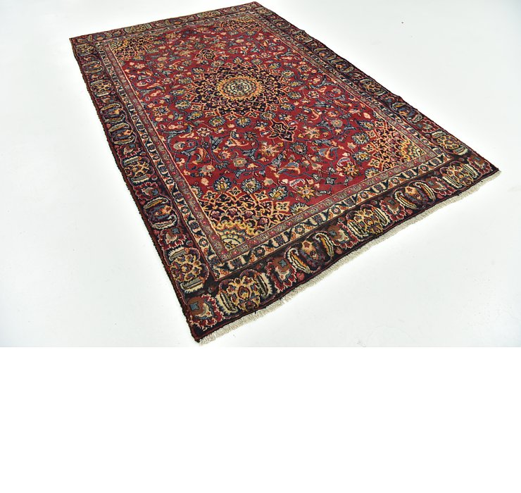 5' 8 x 8' 4 Mashad Persian Rug