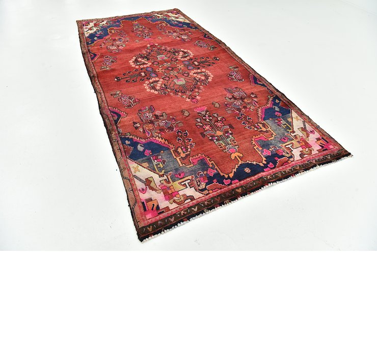 4' 10 x 9' 8 Hamedan Persian Runner ...
