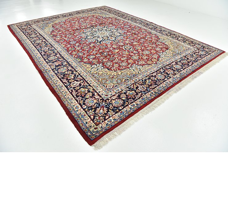 10' 2 x 13' 1 Isfahan Persian Rug