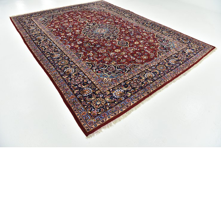 9' 4 x 12' 4 Kashan Persian Rug