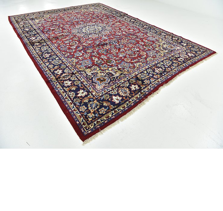9' 8 x 13' 10 Isfahan Persian Rug