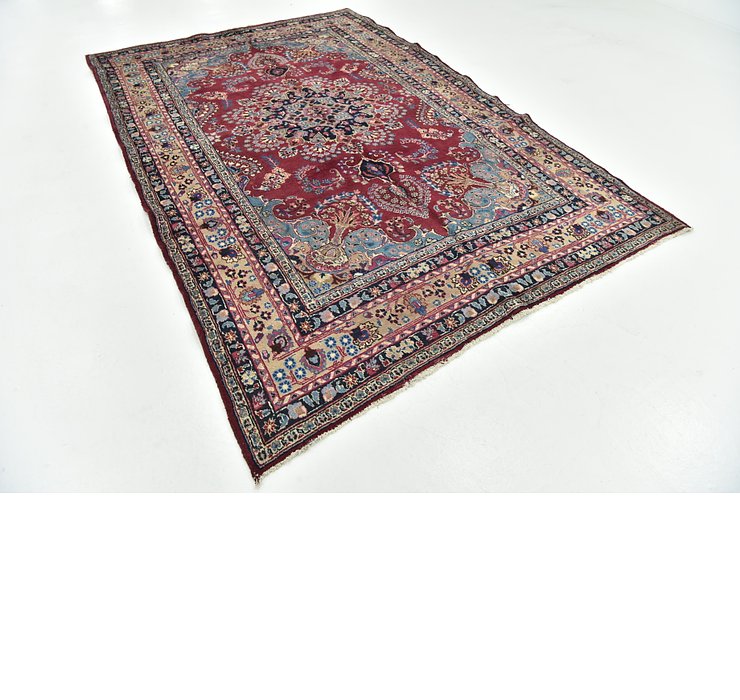 6' 7 x 9' 6 Mashad Persian Rug