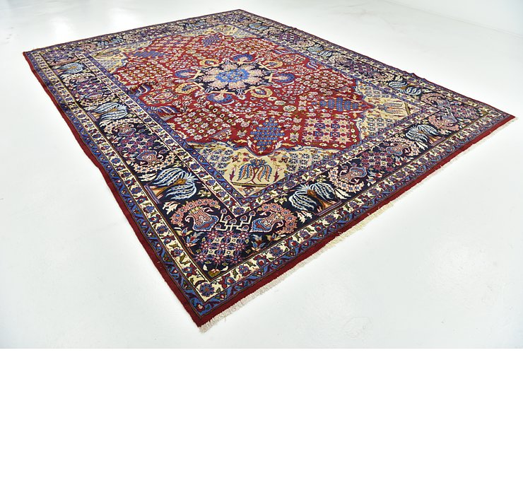 9' 9 x 13' Isfahan Persian Rug
