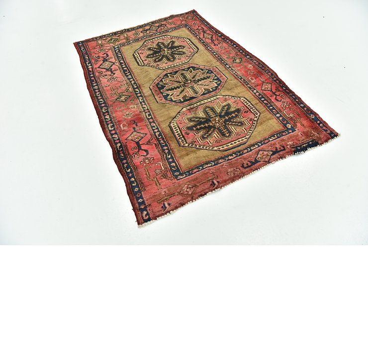 4' 6 x 5' 9 Koliaei Persian Rug