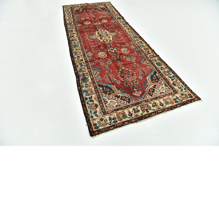 4' x 10' 7 Hamedan Persian Runner ...